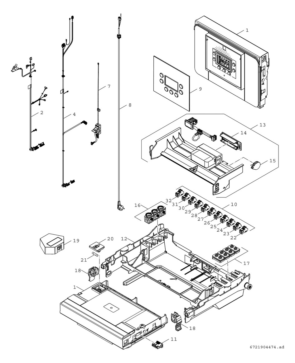BOSCH Gas-Brennwertgerät Condens GC5300iW 24 P 23, mit Speicheranschluss, weiß