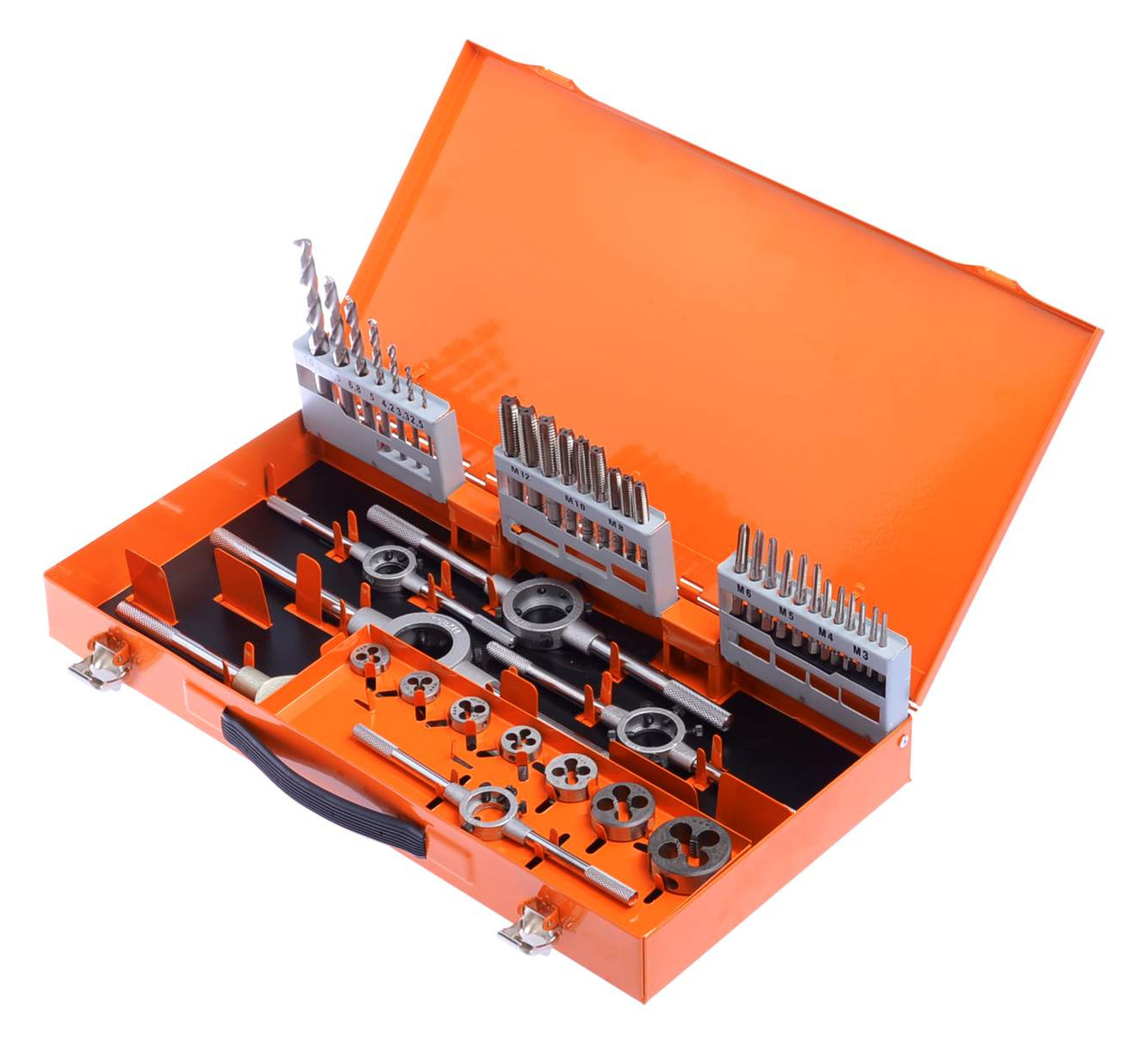 Gewinde Schneidzeug Satz HSS-G 44tlg M3-M12