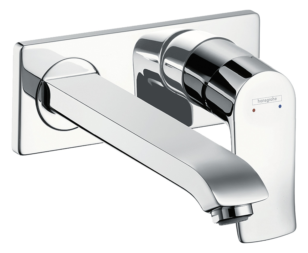 hansgrohe Fertigmontageset Metris Ausladung 225 mm, UP-Waschtisch-Einhebelmischer, chrom