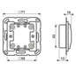 Tastsensor KNX AS/A UP 1f 2pkt Mit Busankopplung
