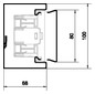 Geräteeinbaukanal ST 100x65mm vz 5300qmm GEB-K 2000mm