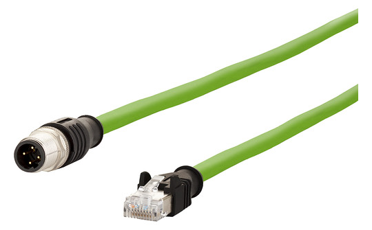 Metz Ethernet D-kodiert 2m   142M1D15020 