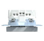 Steckdose 1f alu mt System M UP IP20