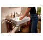 hansgrohe Waschtisch Xanuia Q 600x480mm, mit Hahnloch/Überlauf, weiß