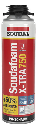 SOUDAL-PU-Pistolenschaum Soudafoam X-TRA 750 B2 - 500ml