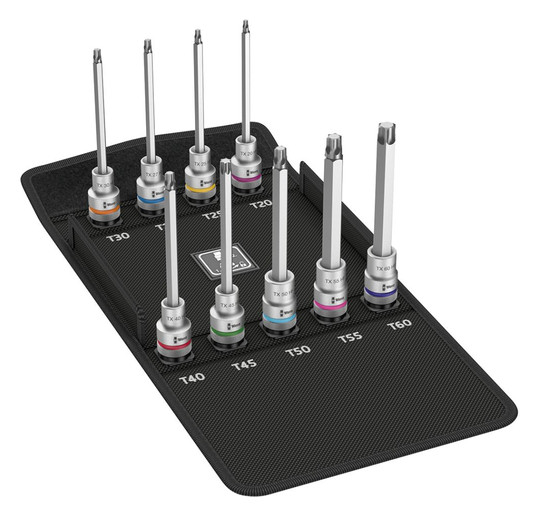 Wera-Schraubendreher-Einsatz- Garnitur ZYKLOP 8767C TORX...