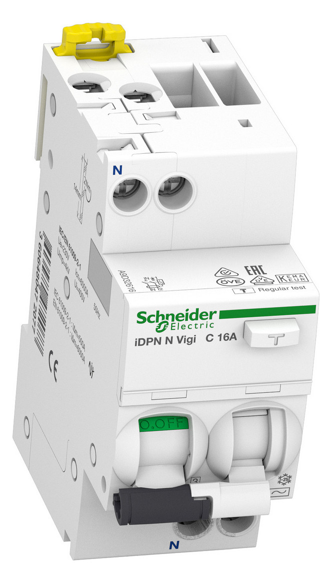 FI/LS-Schutzschalter C16 Acti9 1p+N 2TE 0,03A A 6kA 230V