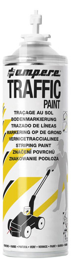 ampere-Bodenmarkierspray Traffic Paint, weiß - 500 ml