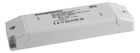 LED-Trafo 1-30W 24V IP20 Kstgeh stat 160x50x22mm
