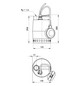 Grundfos Kellerentwässerungspumpe UNILIFT KP250-A1, Rp 1 1/4 IG, 230 V, 10 m