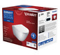 Duravit Wand-Tiefspül-WC-Set D-Neo mit WC-Sitz, Rimless, weiß