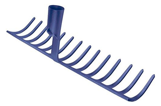 Bild Straßenrechen 14 Zinken leicht Arbeitsbr 350 mm Ideal-0
