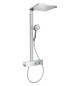 hansgrohe Showerpipe Raindance E 1jet, mit ShowerTablet 350 Thermostat, chrom