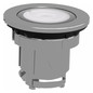 Drucktaster Front 1f ws bel.b Ø30,5mm rnd Geeignet für Beleuchtung IP66