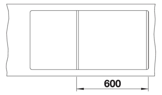 Blanco Spüle METRA 6 S-F SILGRANIT 99 x 49 cm, cafe, reversibel, mit Ablauffernbedienung