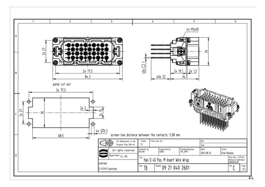 HART HAN-D 40 M-W            09210402601 