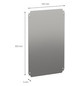 Montageplatte 350x550x12,5mm Metall