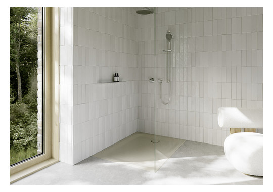 Duschwanne BetteUltra 1260 120x90x3,5cm, Glasur, beige