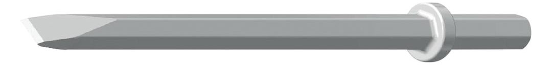 Bild Flachmeissel 450 mm EE sechskant 22 x 82 mm - Padley & Venables-0