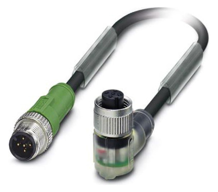 Phoenix    SAC-5P-M12MS/0,3-PUR/M12FR-3L 