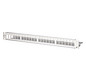 Patchpanel 24Ports 1HE Schirm 43,6x482,6x100mm 19Zoll-Einbau