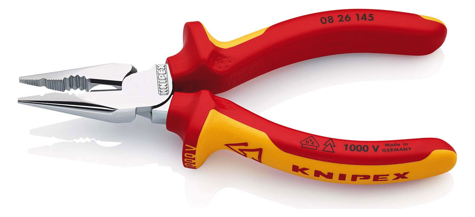 Kombizange 145mm 1000V 2Komp VDE Schutzisoliert 1000V