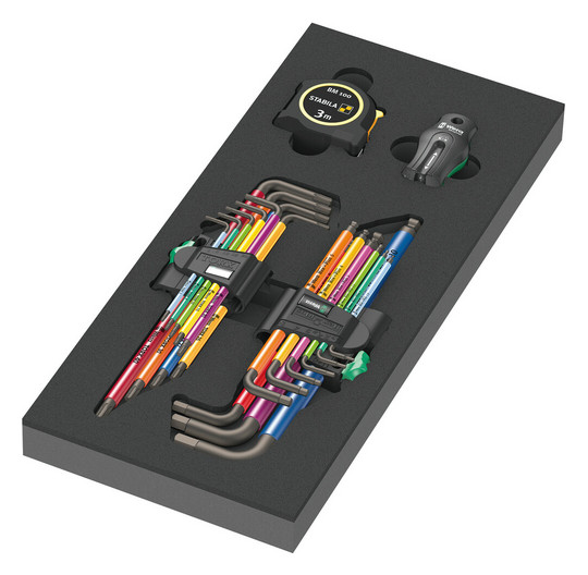 Wera Winkelschlüssel-Satz Einlage 821185 