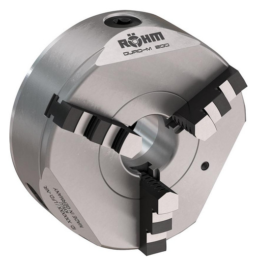 RÖHM-Dreibacken-Drehfutter DURO-M, DIN6350 - 200mm