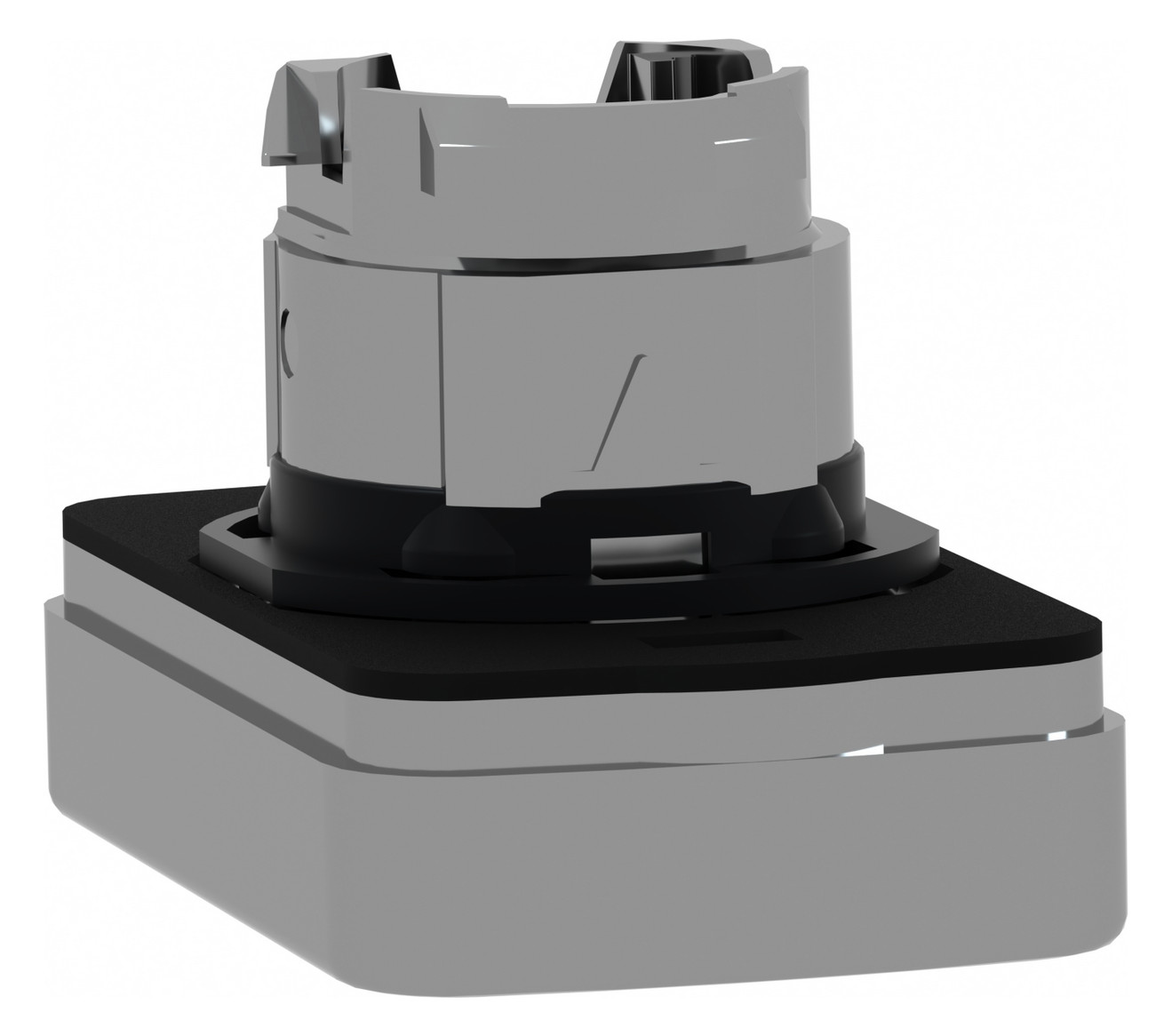 Drucktaster Front 2f rt/gn Ø22,5mm rnd IP66 Tastend