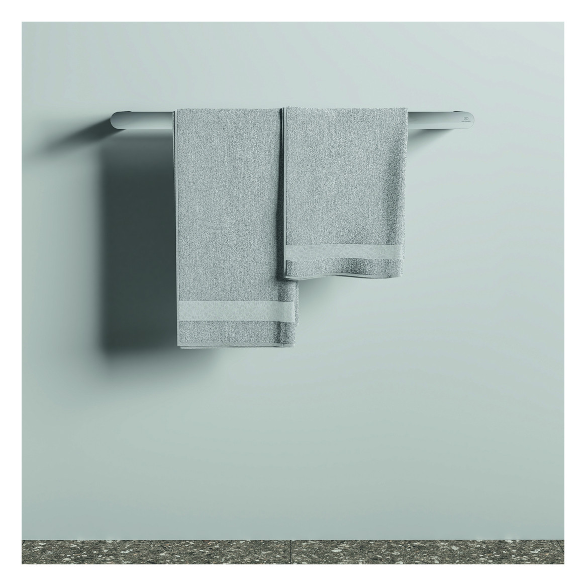 Ideal-Standard Handtuchhalter Conca 60cm, doppelt, rund, chrom