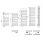 Bemm Badheizkörper Ellipsis B 1830 x 600 mm, samtweiß