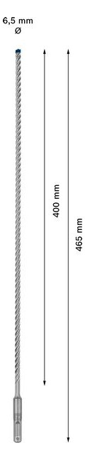 Bild Hammerbohrer EXPERT 6,5x400x465mm Bosch VE à 1 Stück SDS plus-7X-2