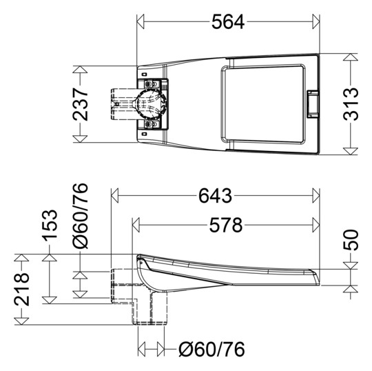 Schuch 51 L150 NFC LED-        510020007 