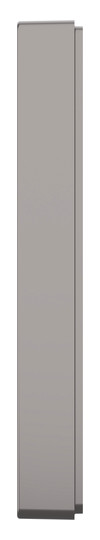 Rahmen 1f ni metallic D-Life Metall Edst f.GEB-K Unterputzmontage