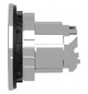 Drucktaster Front 1f or bel.b Ø30,5mm rnd Geeignet für Beleuchtung IP66