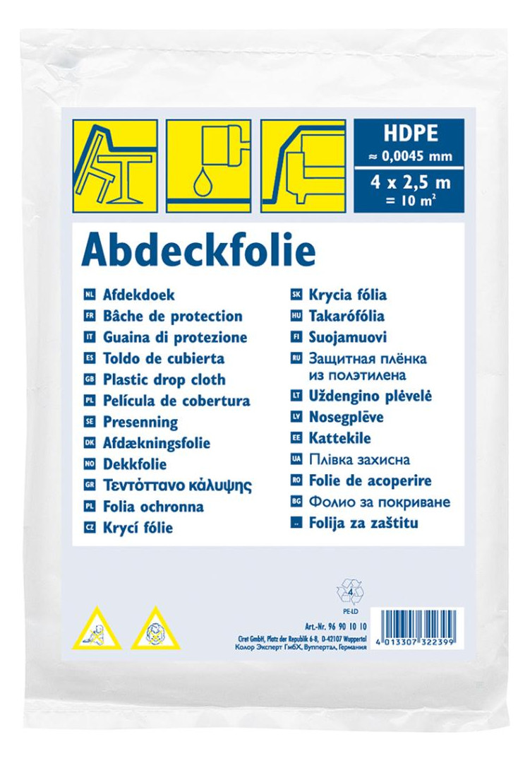 Bild Abdeckplane HDPE Standard 10 qm = 4 x 2, 5 m - C CIRET-0