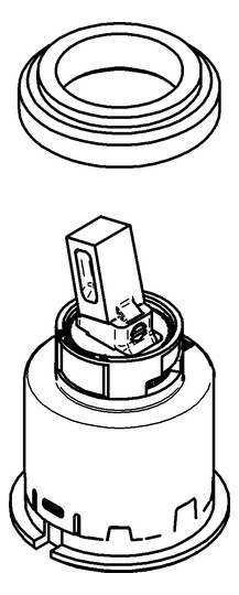 GROHE Kartusche 440999 Keramik mit Ecom-Funktion für Eichelberg Armaturen