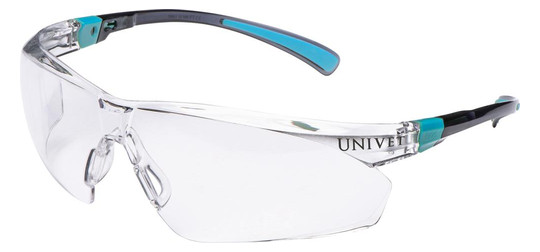 VUNIVET-Schutzbrille 506 UP, transparent, blau