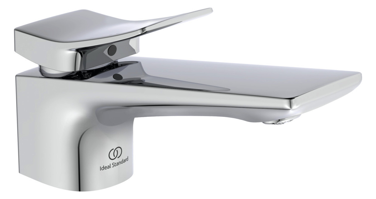 Ideal-Standard Waschtisch-Bundle Conca 07 mit WT-Unterschrank Eiche hell, Spiegel, Armatur