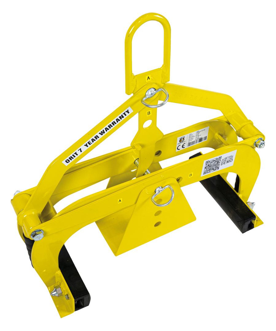 Bild Versetzzange H 360 Greifbereich: 0 - 360 mm Pulverlackiert Gelb - n.a.-1