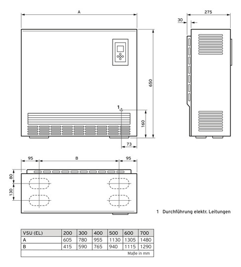 Vaillant VA Elektro-Speicher-  VSU 200/5 