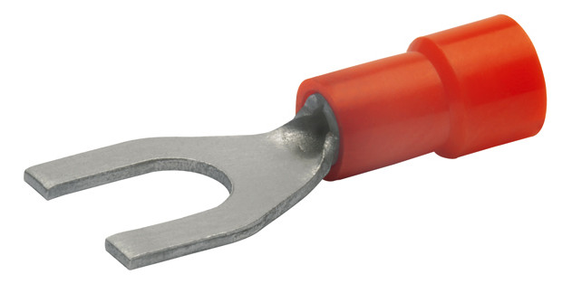 Gabelkabelschuh M5 0,5-1qmm DIN rt Entspricht DIN Gabelkabelschuh M5 0,5-1qmm DIN rt Entspricht DIN