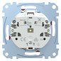 Steckdose 1f rubrt glz System M UP m.BS IP20 rubinrot
