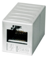 Modular-Kupplung 6 2x RJ45 Buchse/Buchse Schirm ger