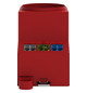Steckdose REG 250V/AC 16A m.KontrLeuchte 2,5TE Mit Kontroll-Leuchte 84,7mm IP20