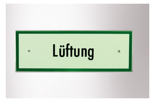 GEZE Hinweisschild "Rauchabzug"   005158 