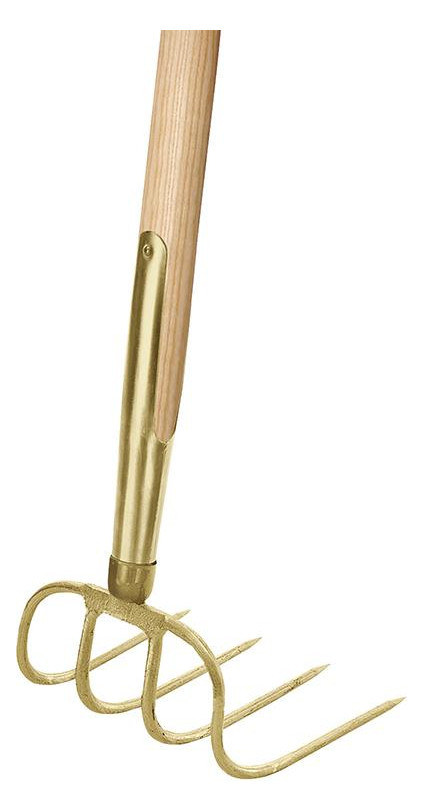 Bild Dunghacke 4 Zinken m Schienenzwinge Idea l - Ideal-0