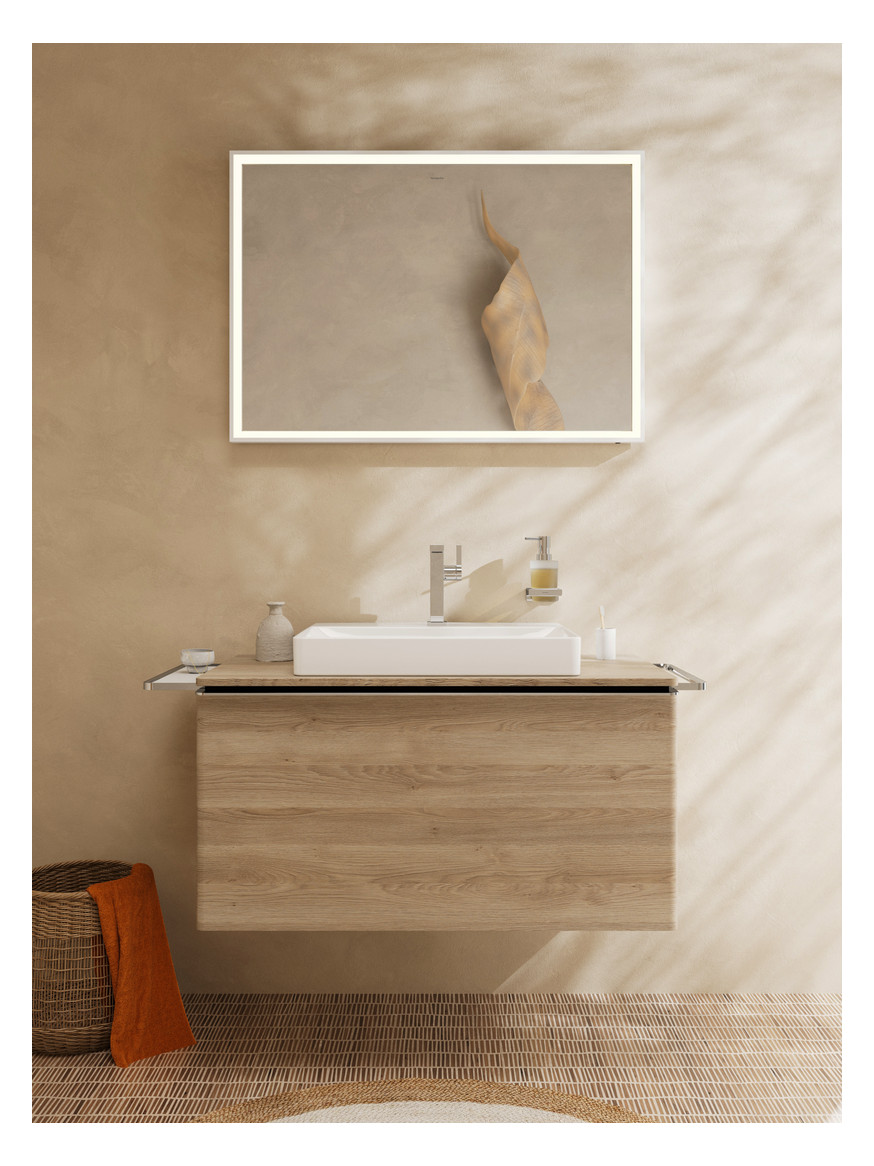 hansgrohe Zahnbecher AddStoris mit Glas, Wandmontage, Metall, chrom
