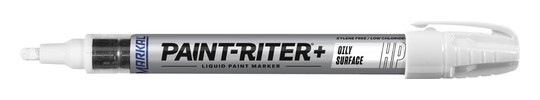 MARKAL-Lackmarker Paint-Riter + Oily Surface HP - weiß