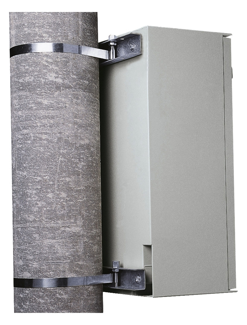 Mastbefestigung St vz Ømax215mm 100kg